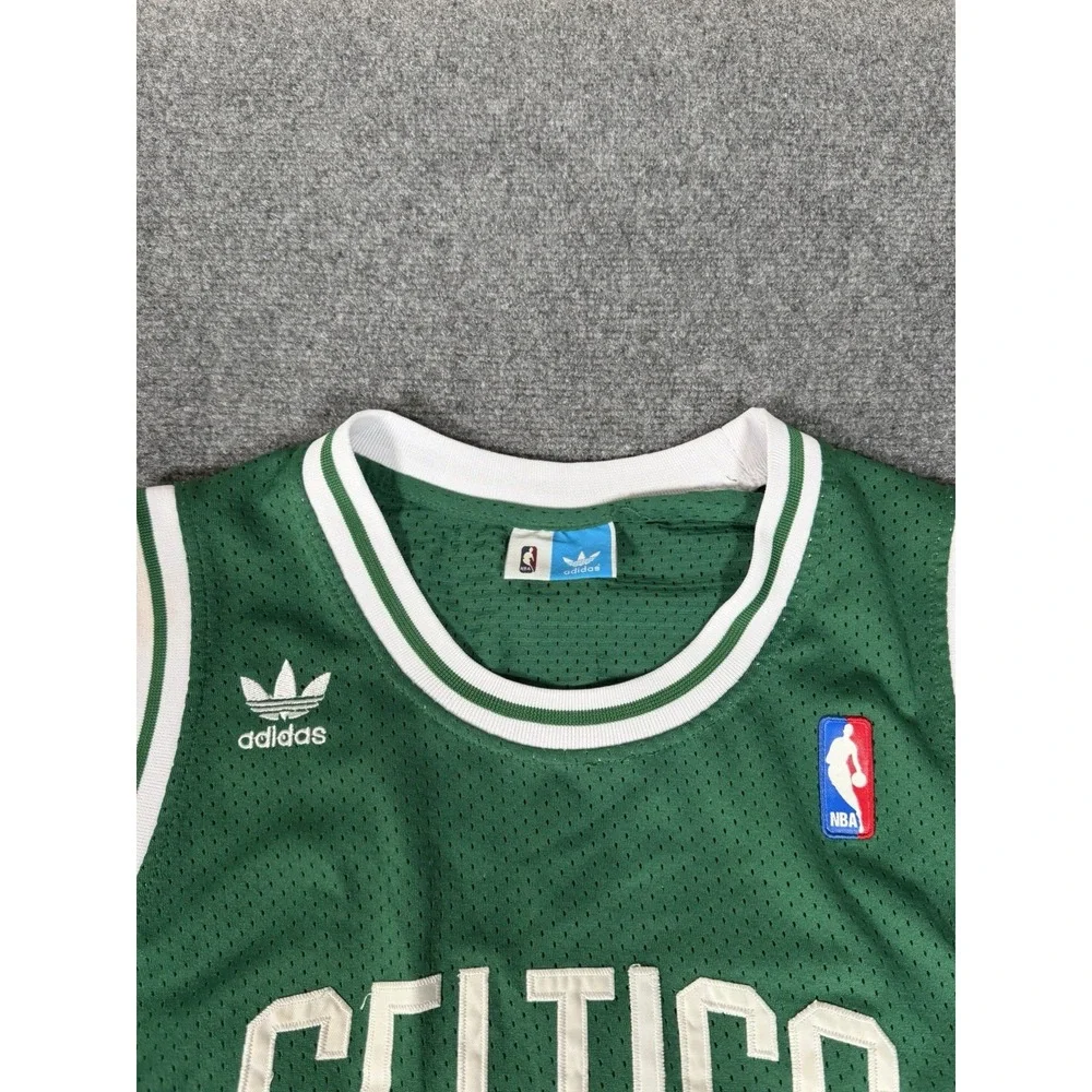 Adidas Larry Bird #33 Boston Celtics Hardwood Classics Swingman Jersey XL Green
